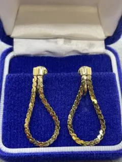 Monet モネ　ヴィンテージゴールドイヤリング