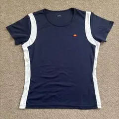 ellesse エレッセ 半袖 Tシャツ ネイビー Lサイズのサムネイル
