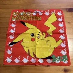 ポケットモンスター ピカチュウ ハンカチ バンプレスト 1998