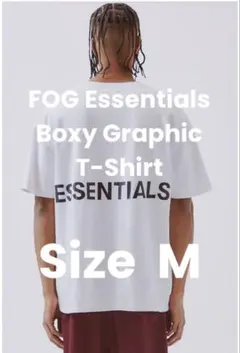 【訳あり】　名作 FOG エッセンシャルズ バックロゴ Tシャツ 白 M