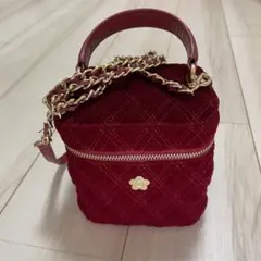 リリーブラウン マリークワント バッグ 赤♡