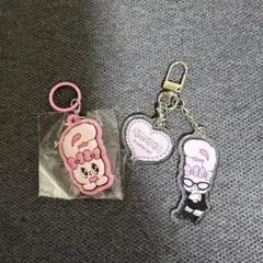 エスターバニー アクリルキーホルダー　めじるしラバーチャーム