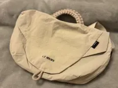 2WAY ナイロン ショルダートートバッグ