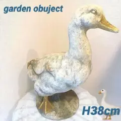 廃盤品 ワンダーデコール ガーデンオブジェ アヒル duck ガーデニング