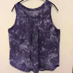 all in motion パープル タンクトップ XXL