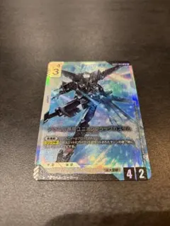 ガンダムカードゲーム　LR グラハム専用ユニオンフラッグカスタム