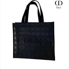 Christian Dior ノベルティメッシュトートバッグ　ブラック