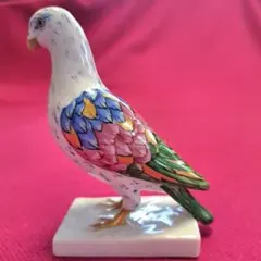 陶器 動物 サギ 置物 イタリア製 AHURA 白鳥 - メルカリ