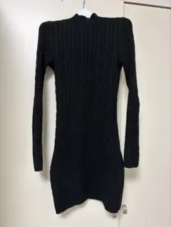 Hollister ブラックニットワンピースのサムネイル