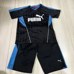 [S36]PUMA ジャージセット 黒/青