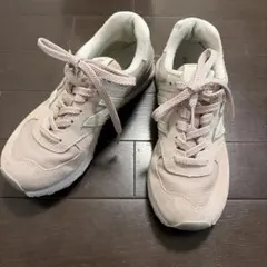 New Balance 574 ピンク スニーカー　ニューバランス　23.5cm