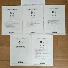 2026年最新】sapix 6年 4月マンスリーの人気アイテム - メルカリ
