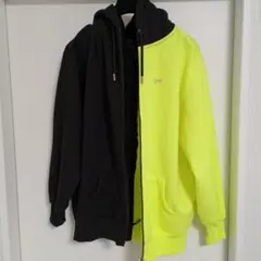 Rady バイカラー フード付きパーカー