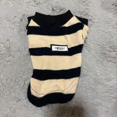 WIGOU ストライプ犬服 小型犬用