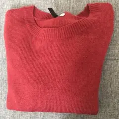 ボルドー ニット