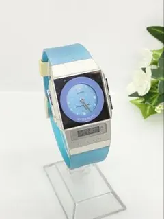 稼動品　CASIO FILM WATCH PELA 腕時計 ペラ 水色 Yahoo!オークション - 「カシオ ペラ」アクセサリー、時計の落札相場