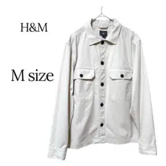 H&M メンズM カバーオールジャケット 長袖 シャツジャケットのサムネイル