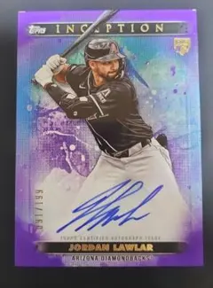 Jordan Lawlar Topps Inception Auto /199
