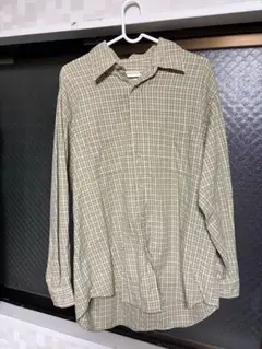 McGregor チェック柄 長袖シャツ グリーン系