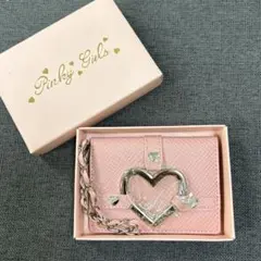 Pinky Girls カードケース ピンク