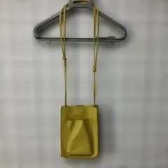 GLOBAL WORK ショルダーバッグ　イエロー　マスタード