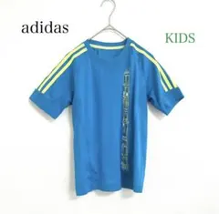 adidas　3本ライン　スポーツ　プレデター　半袖　シャツ　140cm位