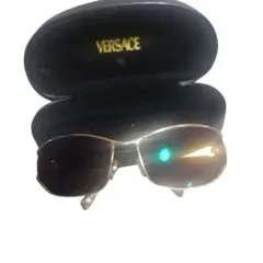 VERSACE グレカサングラス ブラック/ゴールド VE4447 美品 - メルカリ
