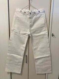 EDWIN for MHL. 日本製 パンツ W28 ホワイト