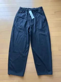 UNIQLO U ブラッシュドスウェットワイドパンツ M グレー