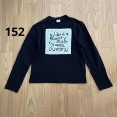 ZARA ザラ 子供 キッズ長袖カットソー ブラック 152