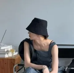 La Maison de Lyllis TODAYFUL BELL ハット 黒のサムネイル