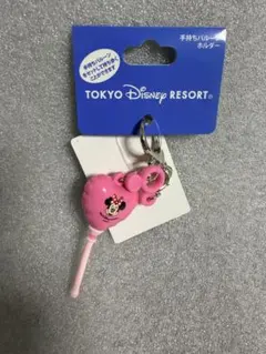 手持ちバルーンホルダー　キーホルダー　ディズニーリゾート　ミニーマウス