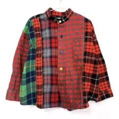 GO TO HOLLYWOOD マルチカラー チェック柄 長袖シャツ