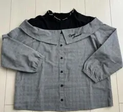 レピピアルマリオ レイヤード風 長袖シャツ　xs　150