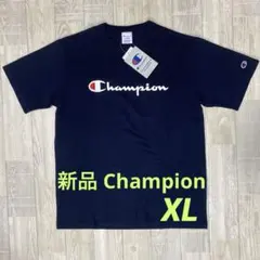 新品 チャンピオン CHAMPION プリント Tシャツ ネイビー XLのサムネイル