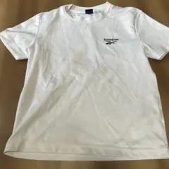 キッズ　Reebok Tシャツ　半袖　白　140