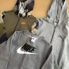 スポーツブランドトレーナーパーカー3点セット NIKE Puma