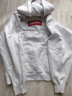 Supreme ホワイト パーカー カナダ製