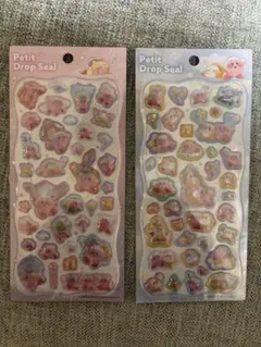 【国内正規品】カービィ プチドロップシール 2シートセット