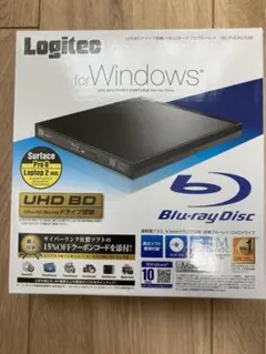 Logitec ポータブルBDドライブ LBD-PUD6U3LBK