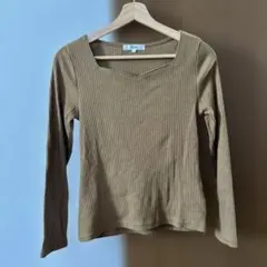OZOC ブラウン 長袖 Tシャツ 38のサムネイル