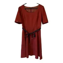 《お値下げ！》【Rew de Rew】半袖ワンピース　赤