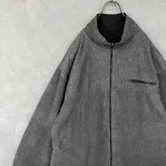 ヴィンテージ　ジャケット　リバーシブル　フリース　キルティング　古着　LO4