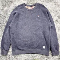 極美品✨ポールスミス 裏起毛 トレーナー LL マルチストライプ ウサギ