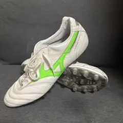 MIZUNO MORELIA サッカースパイク ホワイト グリーン - メルカリ