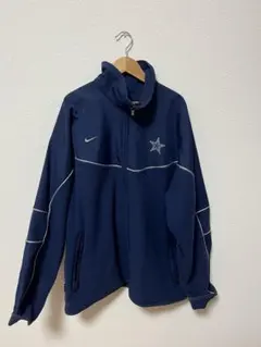 ナイキ プロライン NFL ダラスカウボーイズ ナイロンジャケット 中綿 古着 ナイキ プロライン NFL ダラスカウボーイズ ナイロンジャケット 中綿