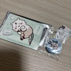 ちいかわ　くら寿司　びっくらポン　ハチハレ　缶バッジ