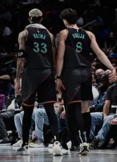 新品　日本未発売　NBA クズマ　ウィザーズ　ユニフォーム　シティエディション