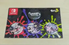スプラトゥーン3 グランドフェスティバル 缶バッジセット - メルカリ