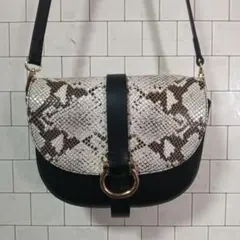ヘビ柄☆ショルダーバッグ